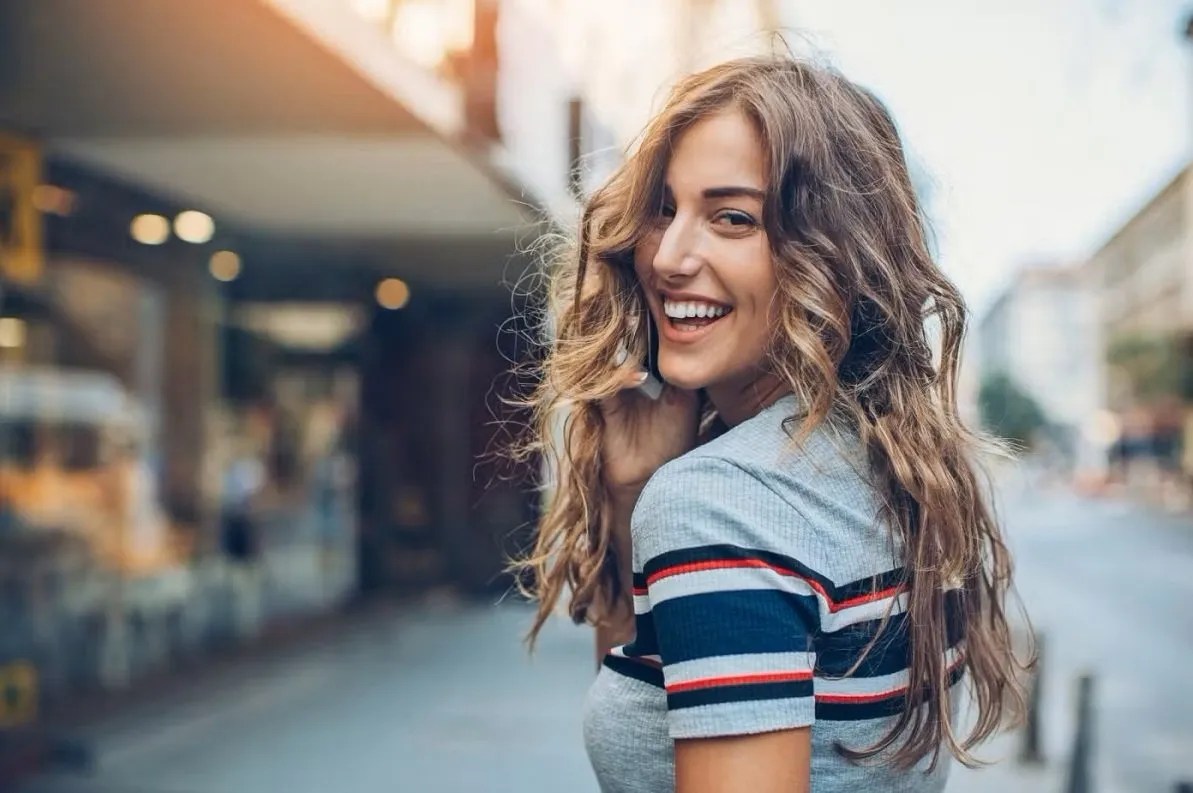 dazzling smile