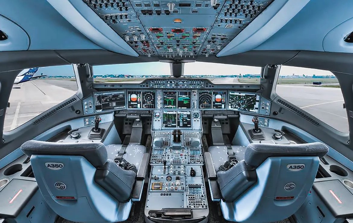 A350 cockpit
