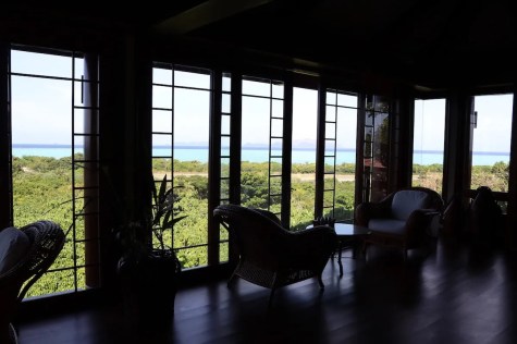 Sea view from Aman Spa
