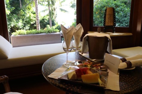 Beach Casita welcome amenities