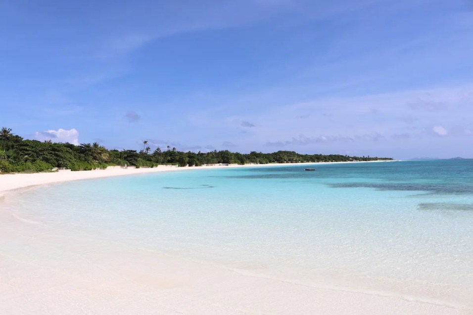 Beach on West side