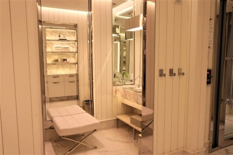 Men changing room