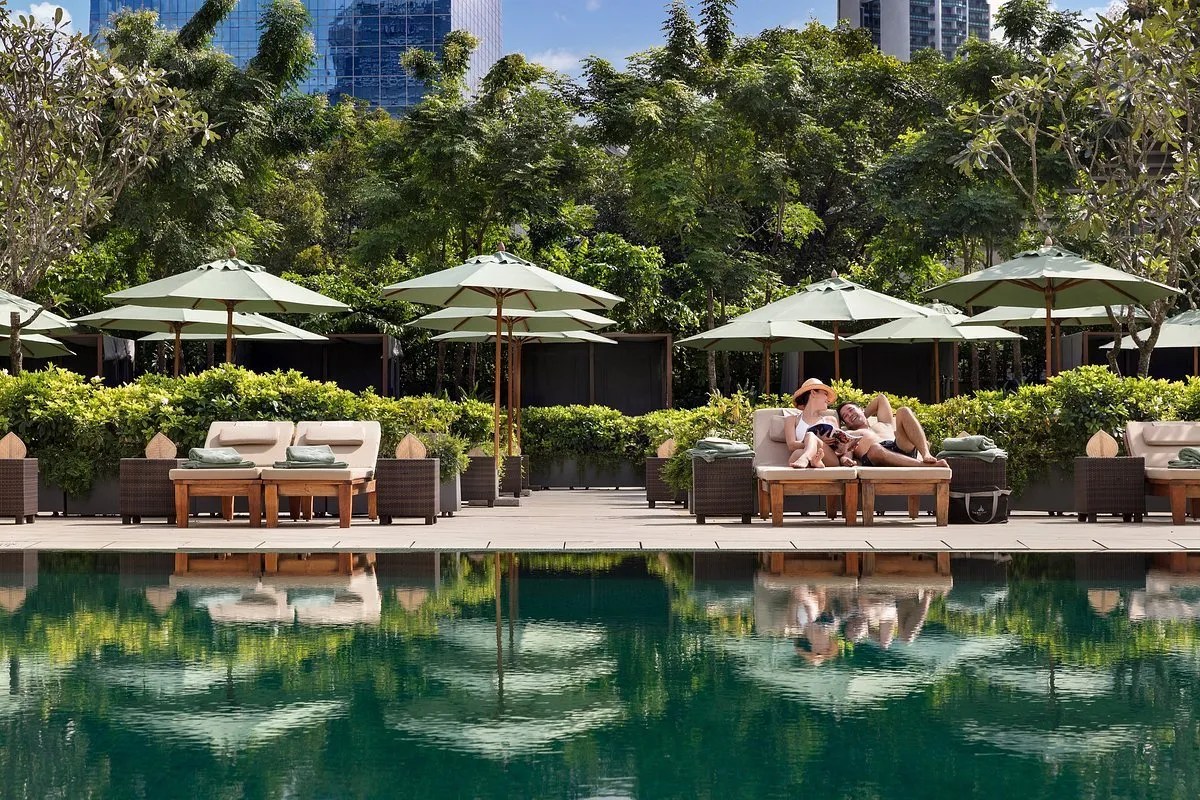 The Sukhothai Bangkok's pool